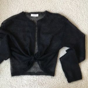 Vintage Calvin Klein Collection Mohair Cardigan